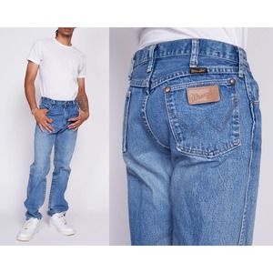 M| 70s 80s Wrangler Jeans - 33x36 | Vintage Made In USA Denim